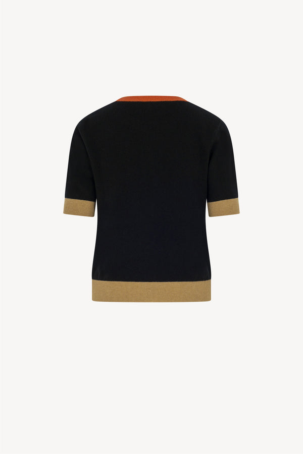 Girocollo Mezza Manica Puro Cashmere