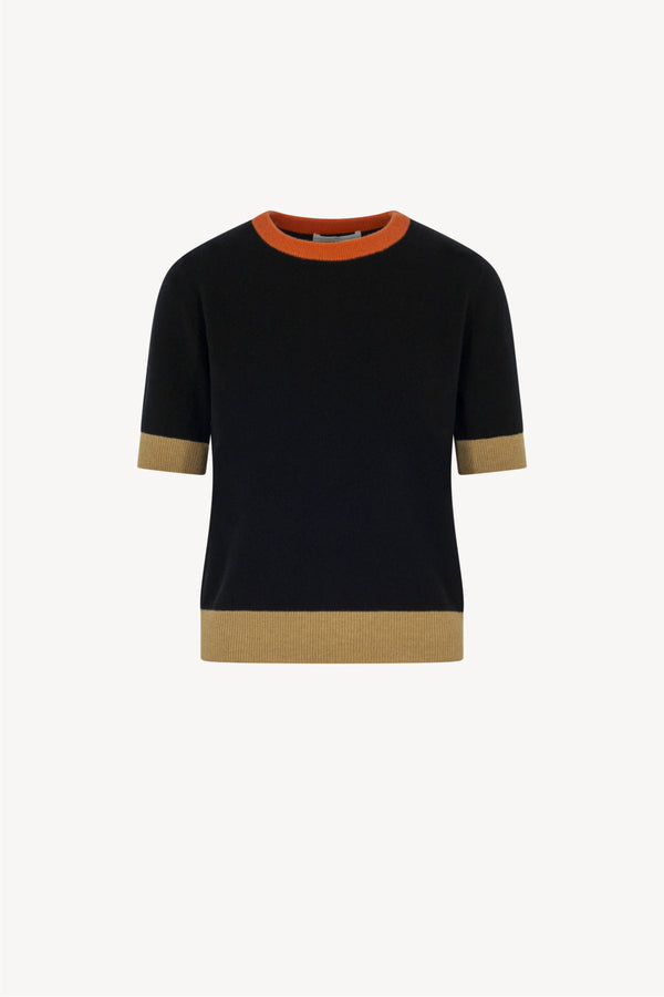 Girocollo Mezza Manica Puro Cashmere