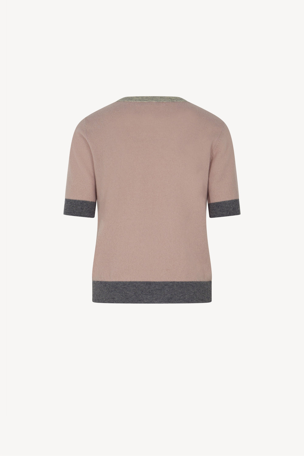 Girocollo Mezza Manica Puro Cashmere