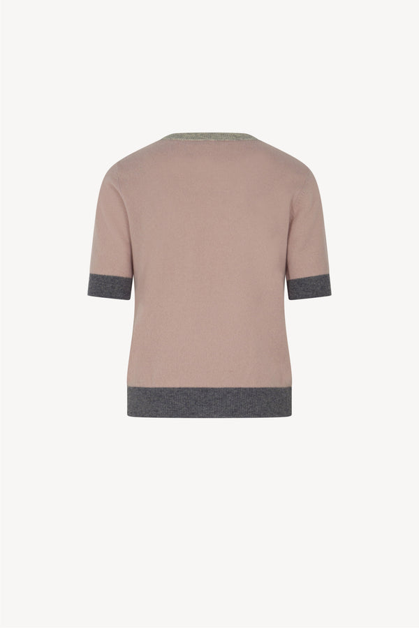 Girocollo Mezza Manica Puro Cashmere