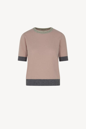 Girocollo Mezza Manica Puro Cashmere