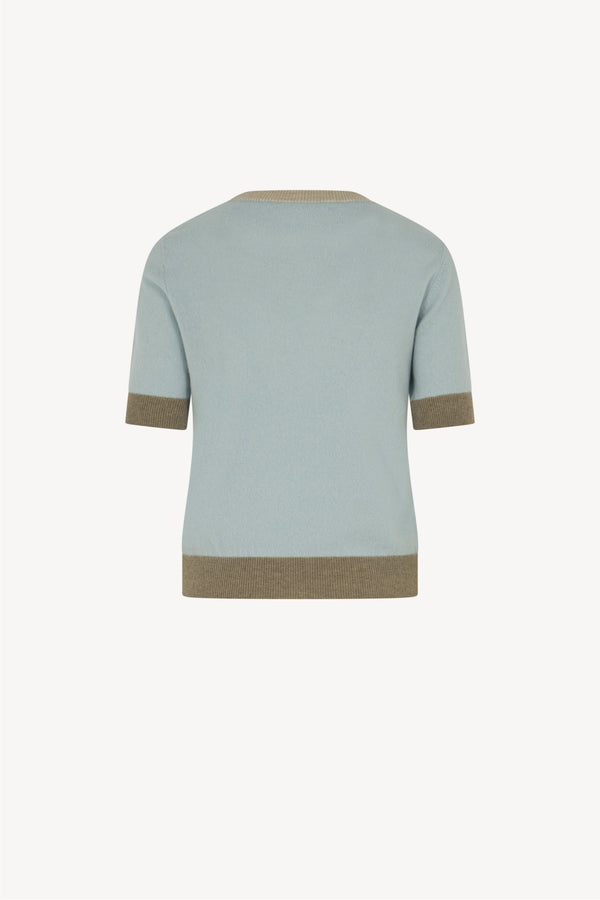 Girocollo Mezza Manica Puro Cashmere