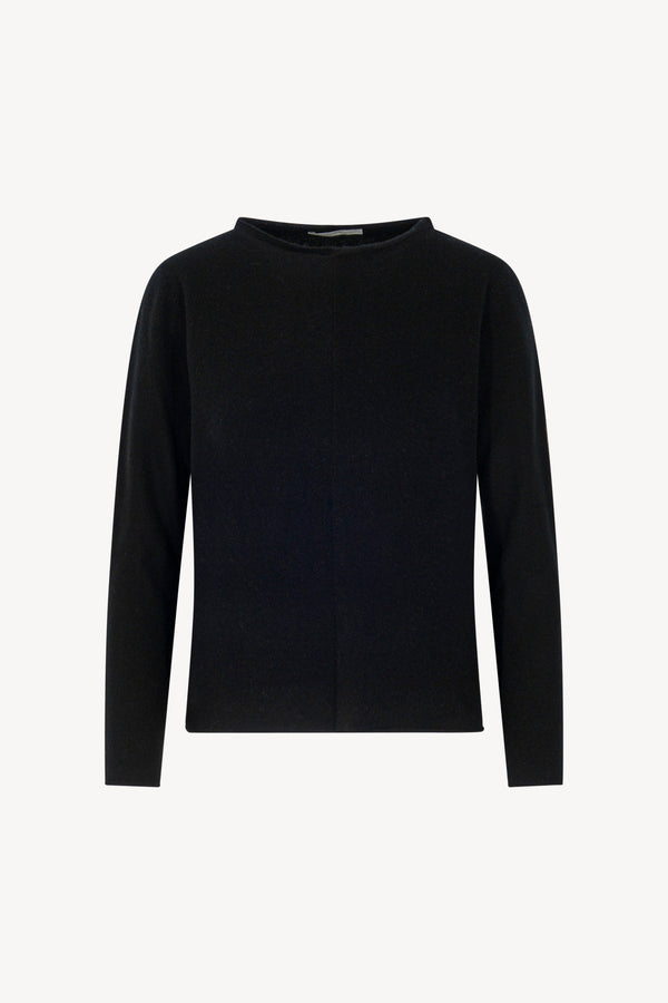 Girocollo Dritto-Rovescio Puro Cashmere