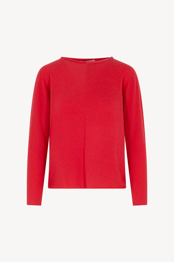 Girocollo Dritto-Rovescio Puro Cashmere