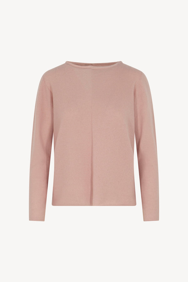 Girocollo Dritto-Rovescio Puro Cashmere