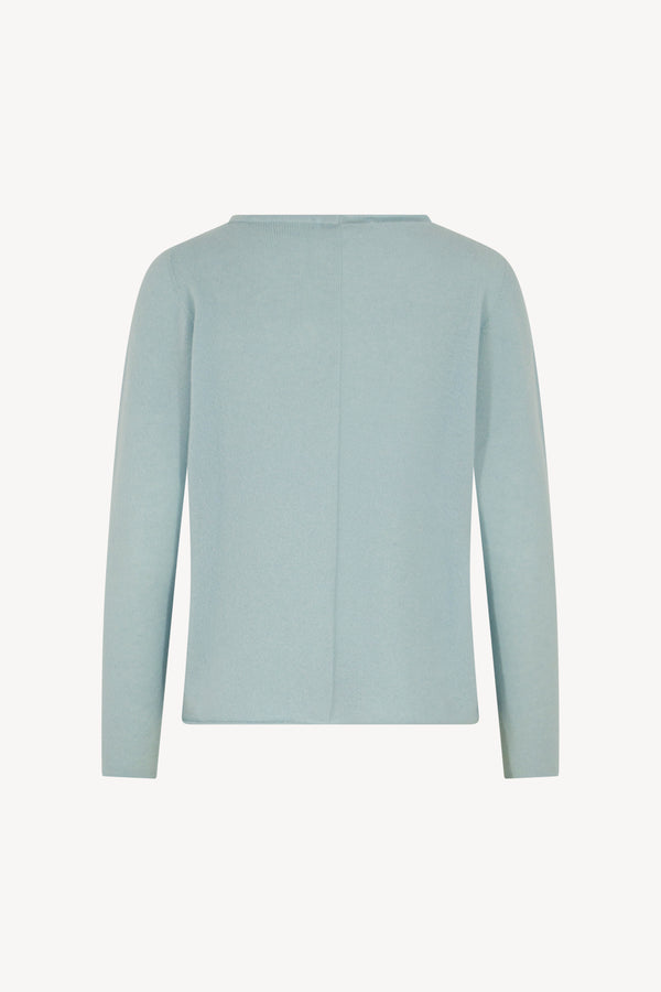 Girocollo Dritto-Rovescio Puro Cashmere