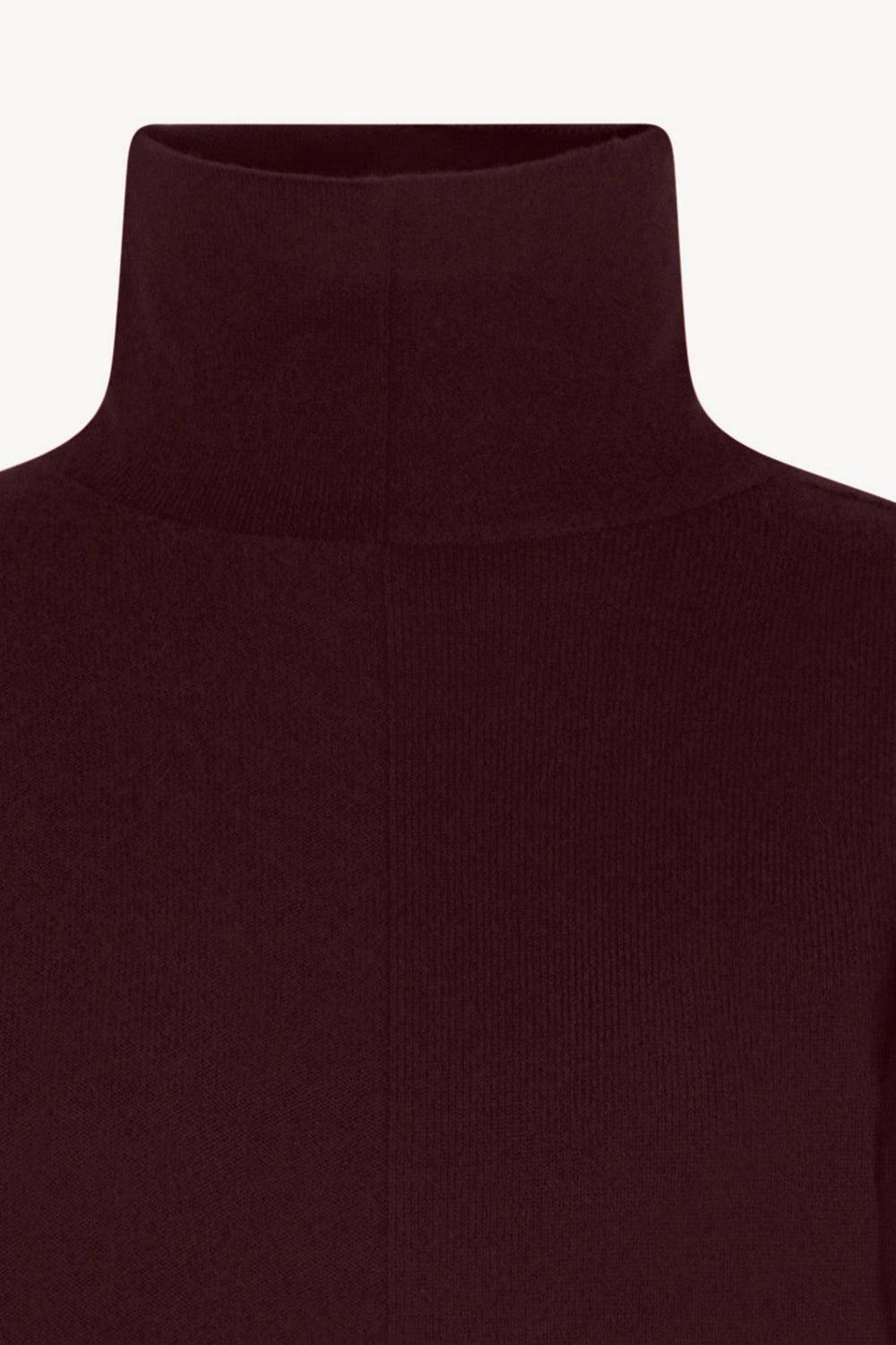 Maglia Lupetto Dritto-Rovescio in Puro Cashmere Acero