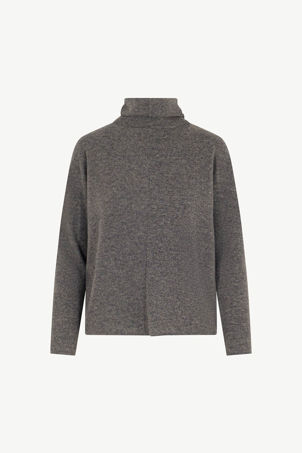 Maglia Lupetto Dritto-Rovescio in Puro Cashmere Derby