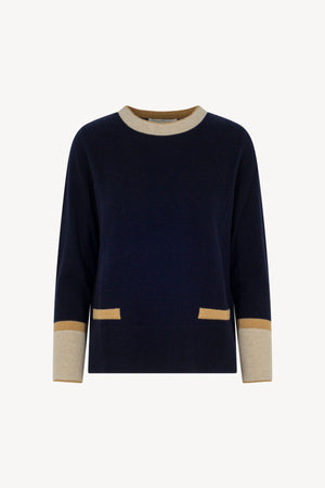 Maglia 3 Colori Puro Cashmere