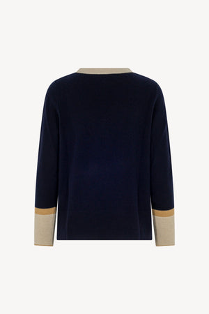 Maglia 3 Colori Puro Cashmere