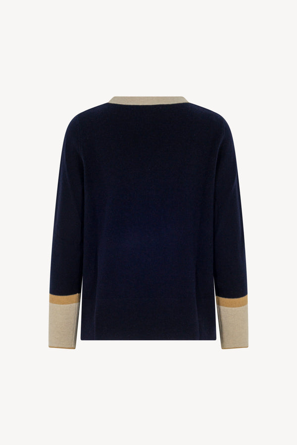 Maglia 3 Colori Puro Cashmere