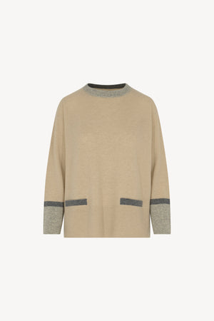 Maglia 3 Colori Puro Cashmere