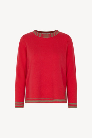 Maglia Bordi Righe Puro Cashmere