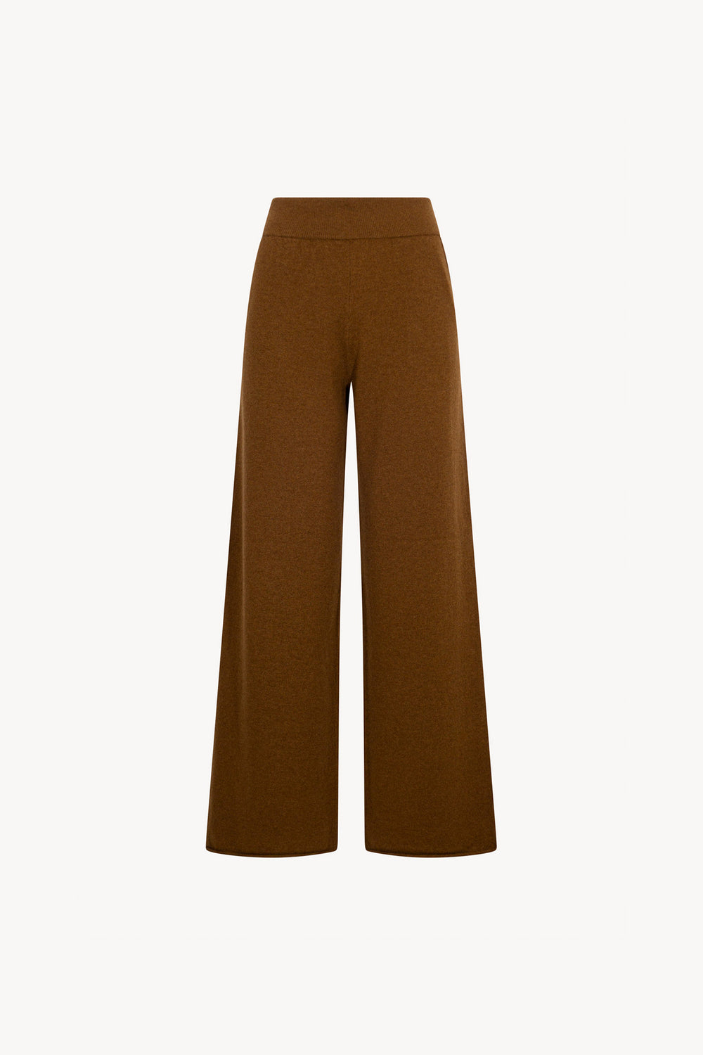 Terracotta Pure Cashmere Trousers