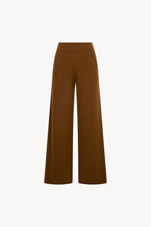 Terracotta Pure Cashmere Trousers