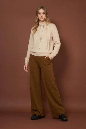 Terracotta Pure Cashmere Trousers
