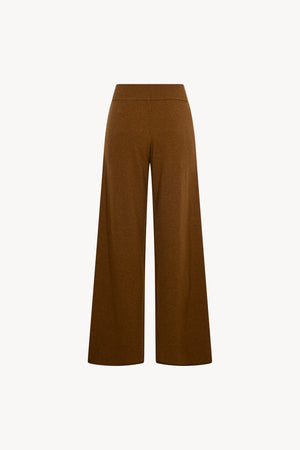 Terracotta Pure Cashmere Trousers