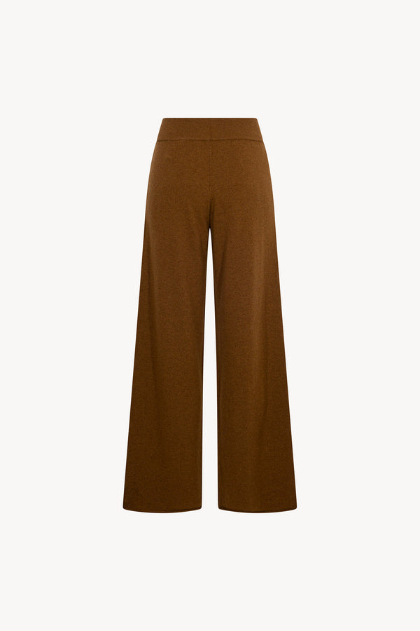 Terracotta Pure Cashmere Trousers