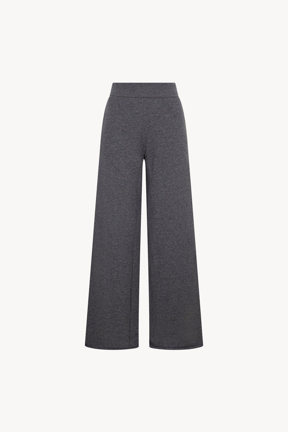 Pantaloni Ampi in Puro Cashmere Derby