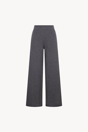 Pantaloni Ampi in Puro Cashmere Derby