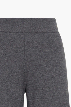 Pantaloni Ampi in Puro Cashmere Derby