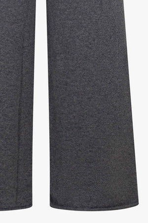 Pantaloni Ampi in Puro Cashmere Derby