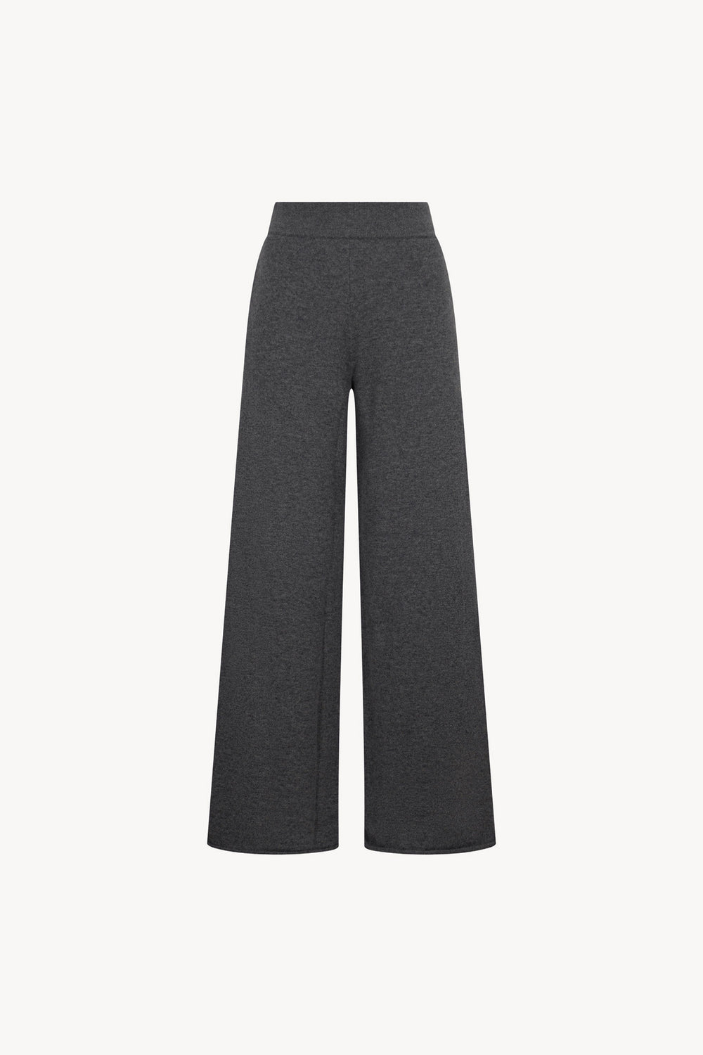 Anthracite Pure Cashmere Trousers