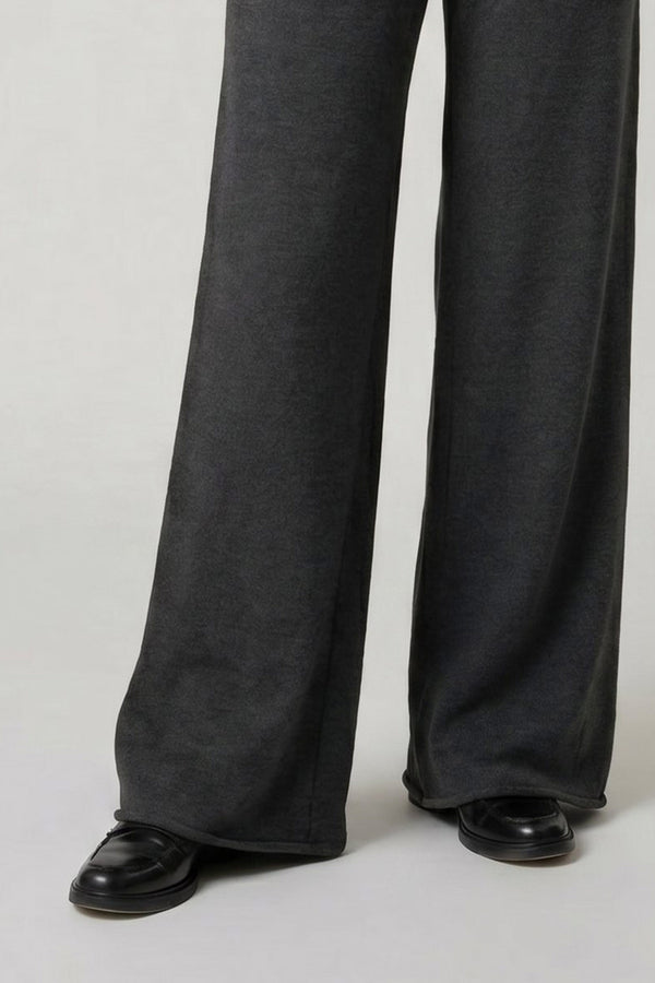 Anthracite Pure Cashmere Trousers