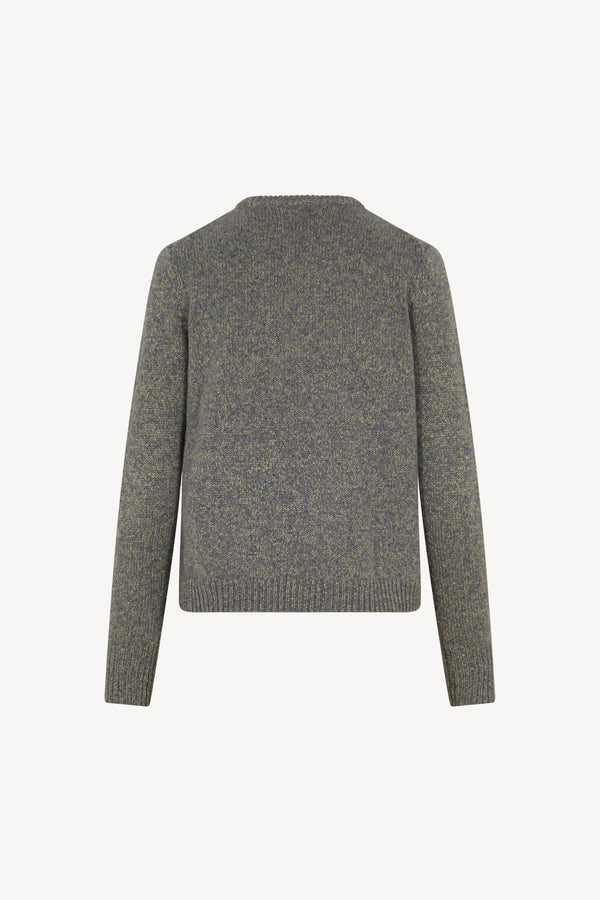 Girocollo 3 Fili Lurex Puro Cashmere