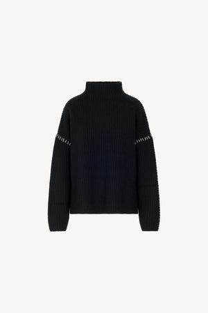 Lupetto Costa Inglese Impuntura Puro Cashmere