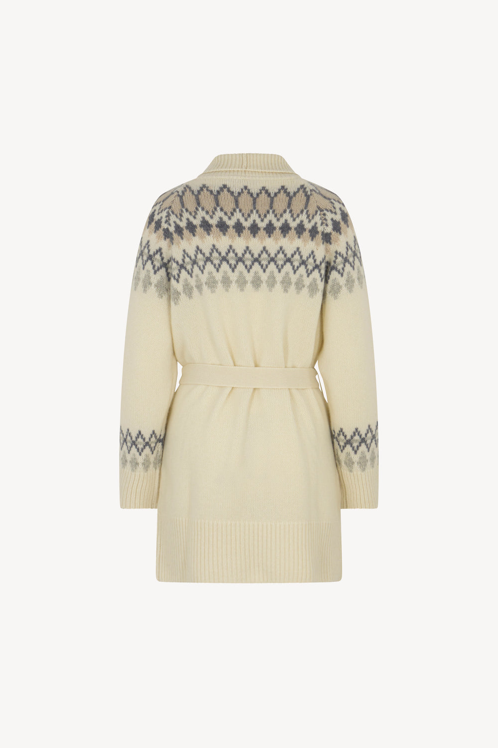 Giaccone in Jaquard Nordico Puro Cashmere