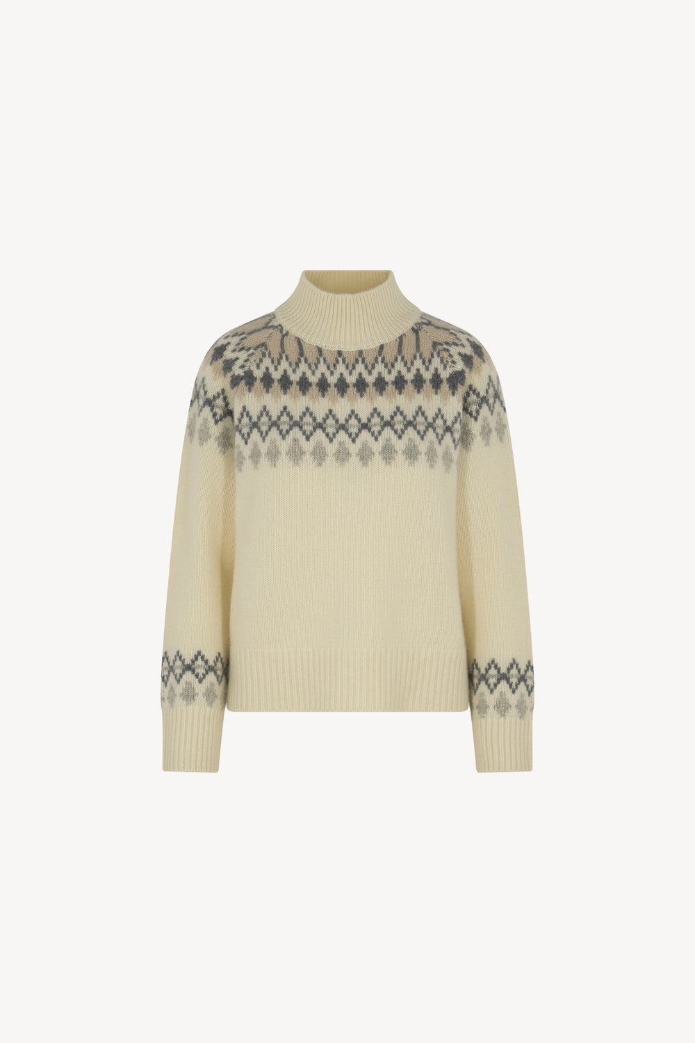 Collo Alto in Jaquard Nordico Puro Cashmere