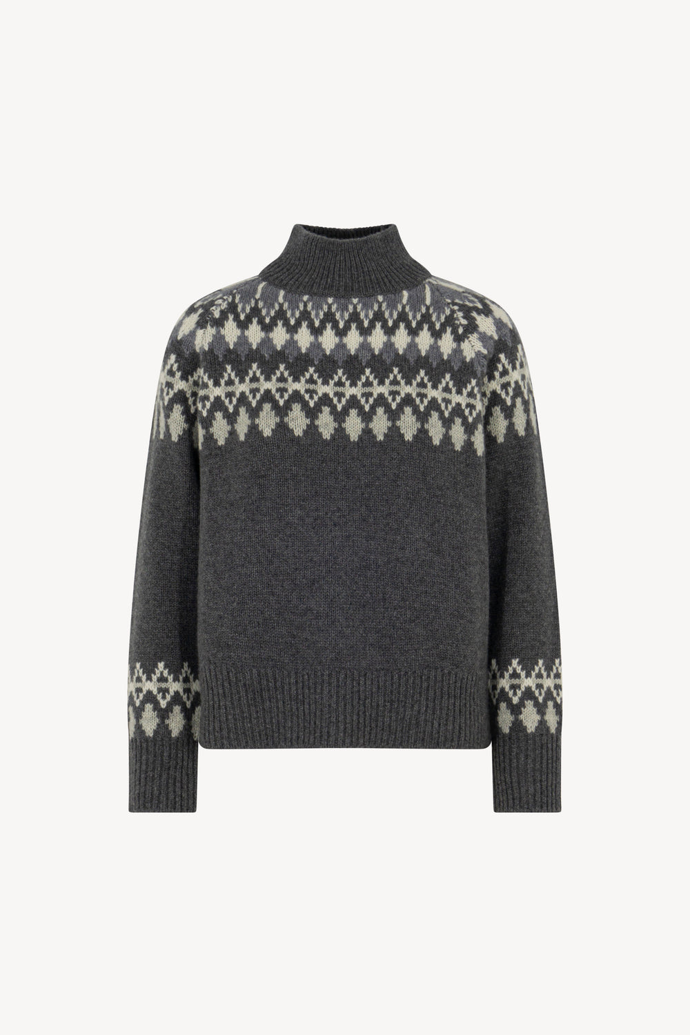 Collo Alto in Jaquard Nordico Puro Cashmere