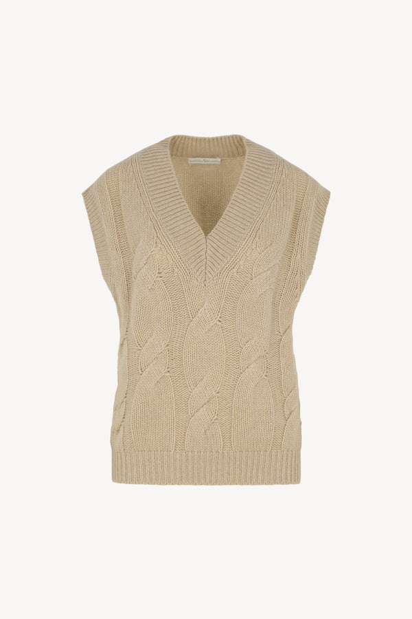 Smanicato Trecciona Puro Cashmere