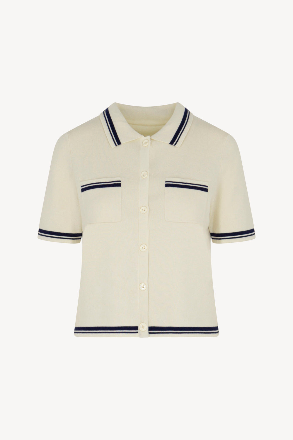 Camicia M/Manica bicolore Cotone - Seta - Cashmere