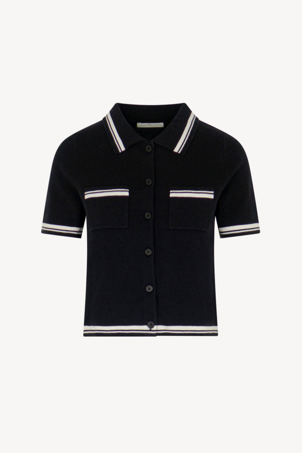 Camicia M/Manica bicolore Cotone - Seta - Cashmere