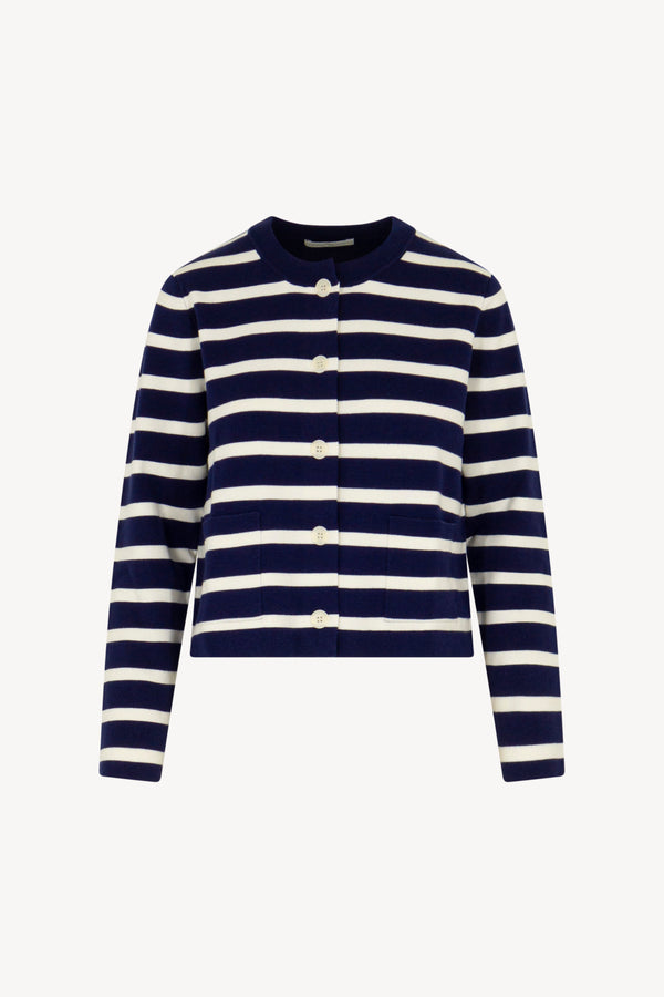 Giacchina maglia stoffa Cotone - Seta - Cashmere