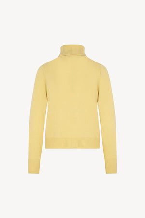 Dolcevita con Spacchetto in Puro Cashmere Vanilla