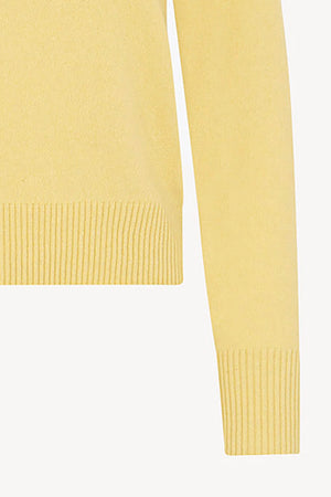 Dolcevita con Spacchetto in Puro Cashmere Vanilla