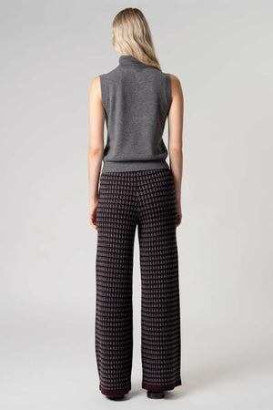 Dolcevita Senza Maniche in Puro Cashmere Derby