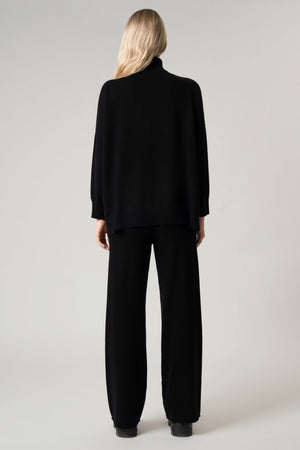 Dolcevita Over in Puro Cashmere Nero