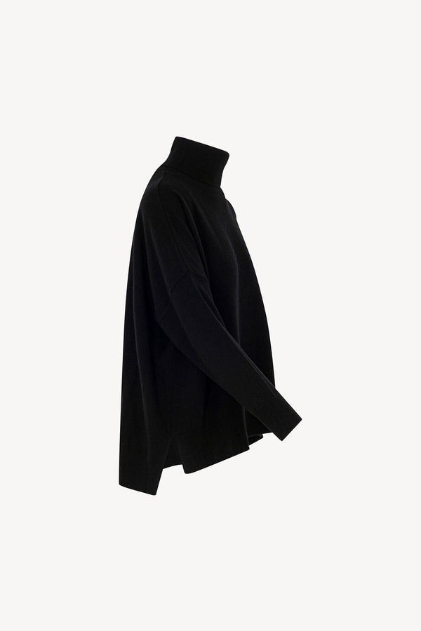Dolcevita Over in Puro Cashmere Nero
