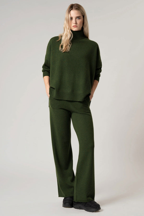 Dolcevita Over in Puro Cashmere Loden
