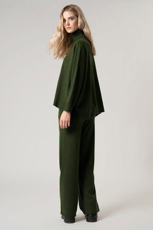 Dolcevita Over in Puro Cashmere Loden