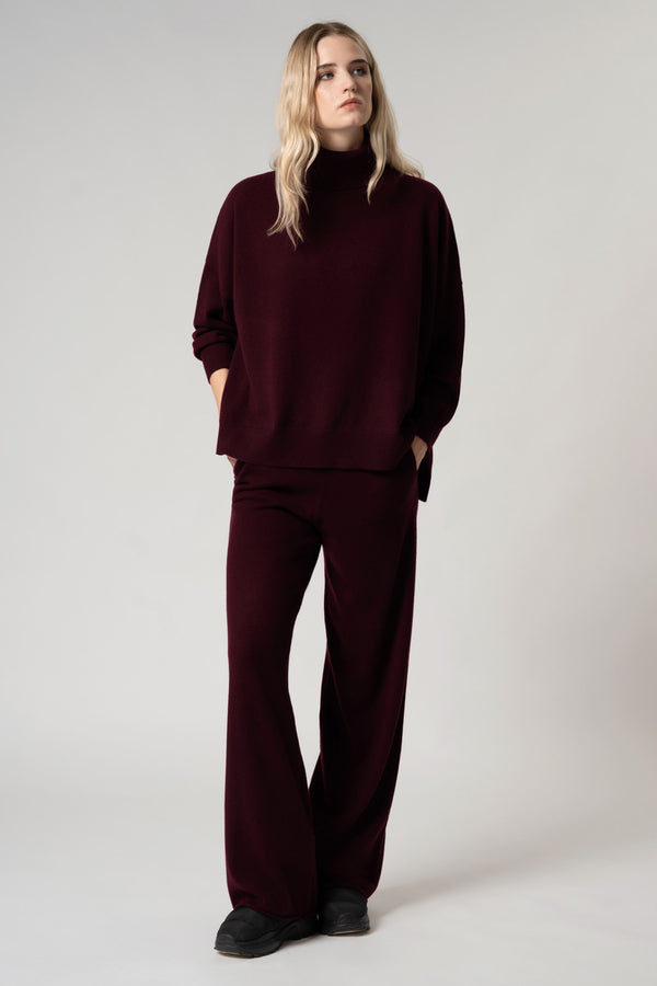 Dolcevita Over in Puro Cashmere Acero