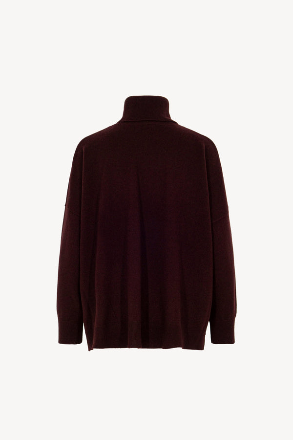 Dolcevita Over in Puro Cashmere Acero