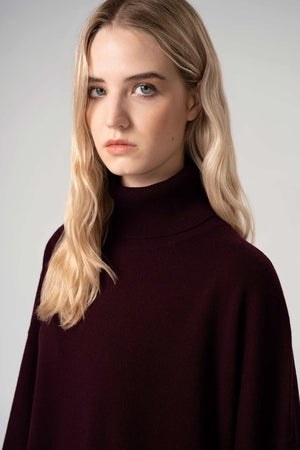 Dolcevita Over in Puro Cashmere Acero