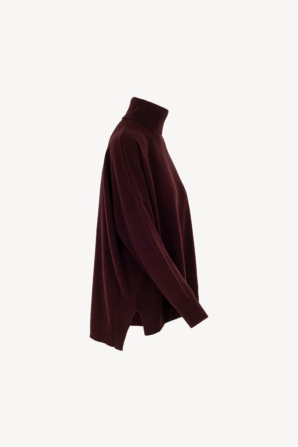 Dolcevita Over in Puro Cashmere Acero