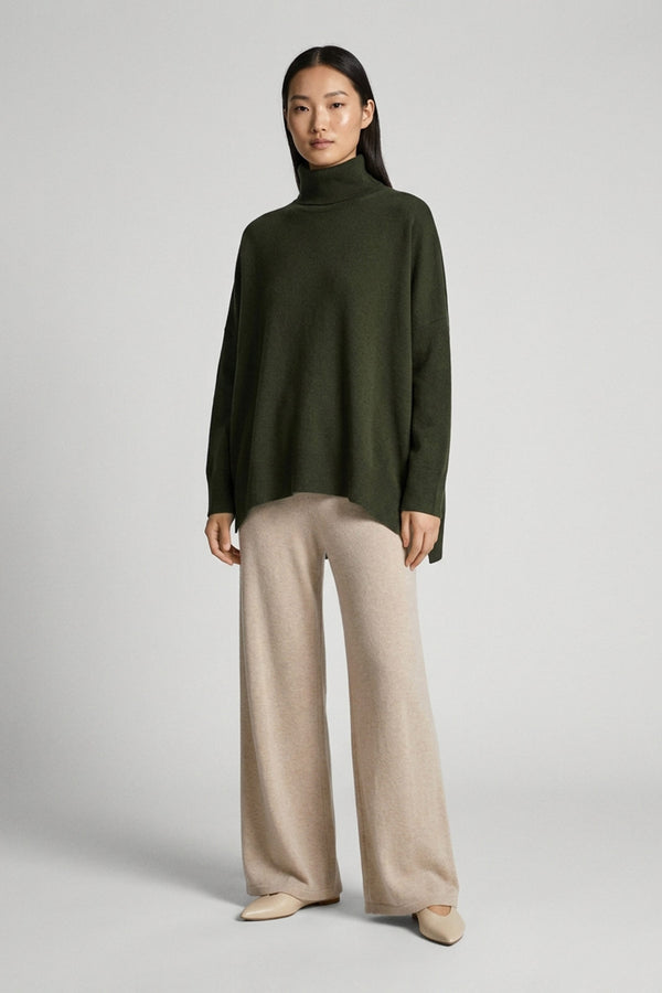 Dolcevita Over in Puro Cashmere Foresta