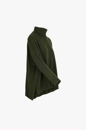 Dolcevita Over in Puro Cashmere Foresta